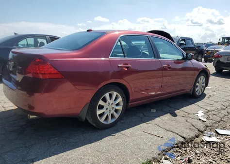 2006 Honda Accord Ex из США, поврежденный, VIN 1HGCM665X6A044793